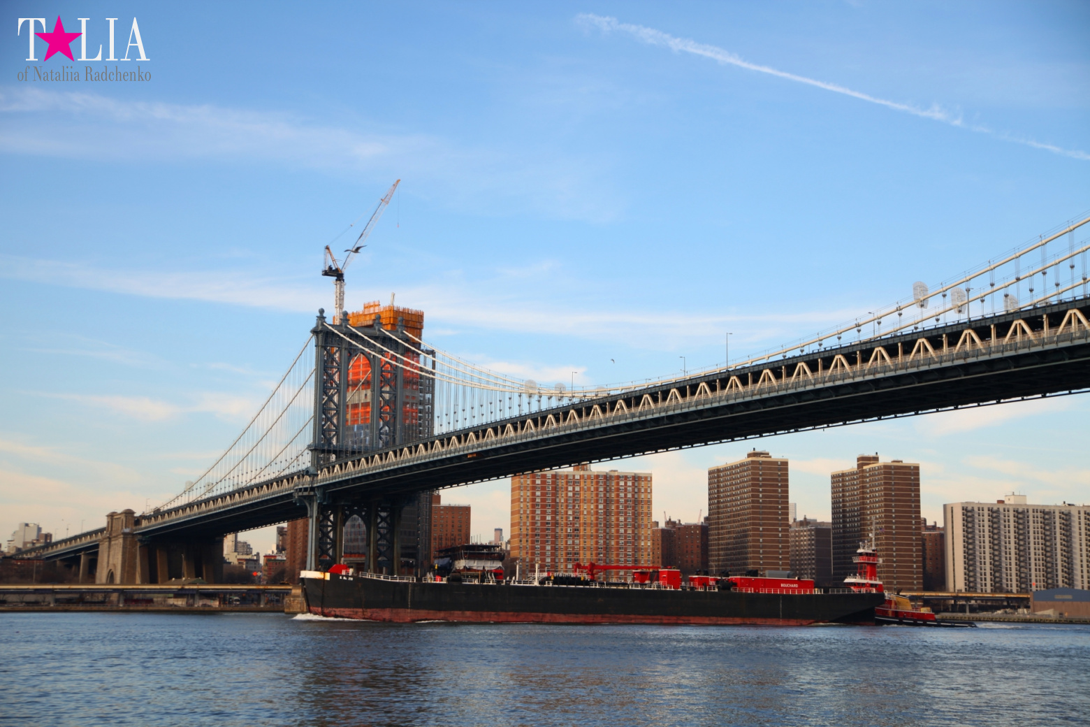 Manhattan Bridge in New York, USA